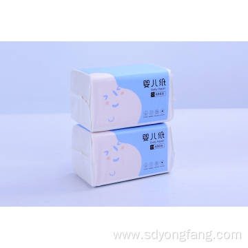 Baby Tissue Facial Sanitary Paper with Beautiful Blue Package